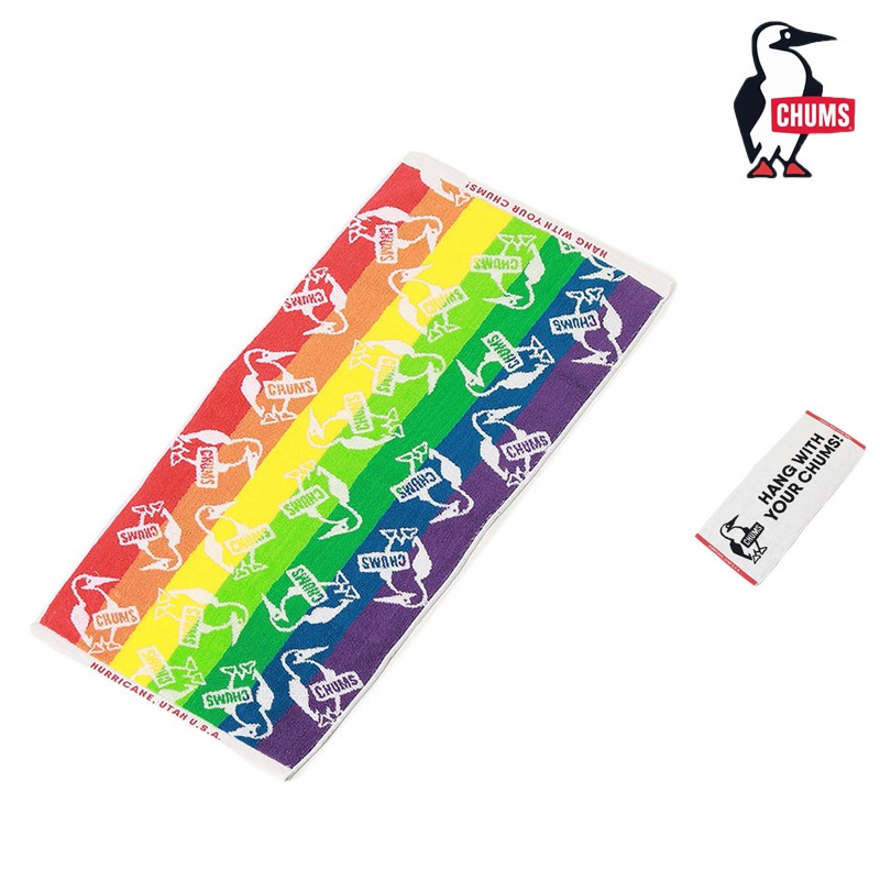 チャムス CHUMS CH62-2190 チャムス フェイス タオル CHUMS FACE TOWEL メンズ レディース 男女兼用 フェイスタオル スポーツタオル 今治タオル アウトドア キャンプ スポーツ ジム プール コットン100％ 日本産 ループ付き 26-27 秋冬 新作