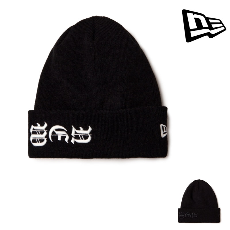 ニューエラ NEWERA  1511974 ベーシック カフ ニット ビッグ オールド イングリッシュ BASIC CUFF KNIT BIG OLD ENG メンズ レディース 帽子 ニット ビーニー ストリート カジュアル シンプル おしゃれ かっこいい 寒さ対策 26-27 秋冬 新作