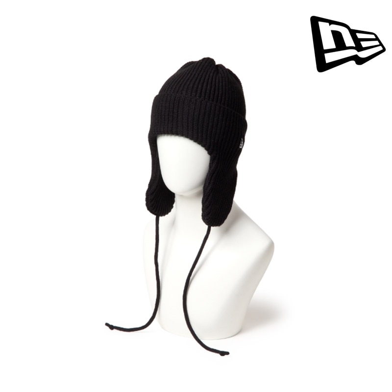 ニューエラ NEWERA 15119649 ニット トラッパー KNIT TRAPPER メンズ レディース 男性 女性 帽子 ぼうし ニット帽 耳当て付き イヤーフラップキャンプ ストリート カジュアル シンプル 無地 おしゃれ かっこいい 秋冬 寒さ対策 26-27 秋冬 新作