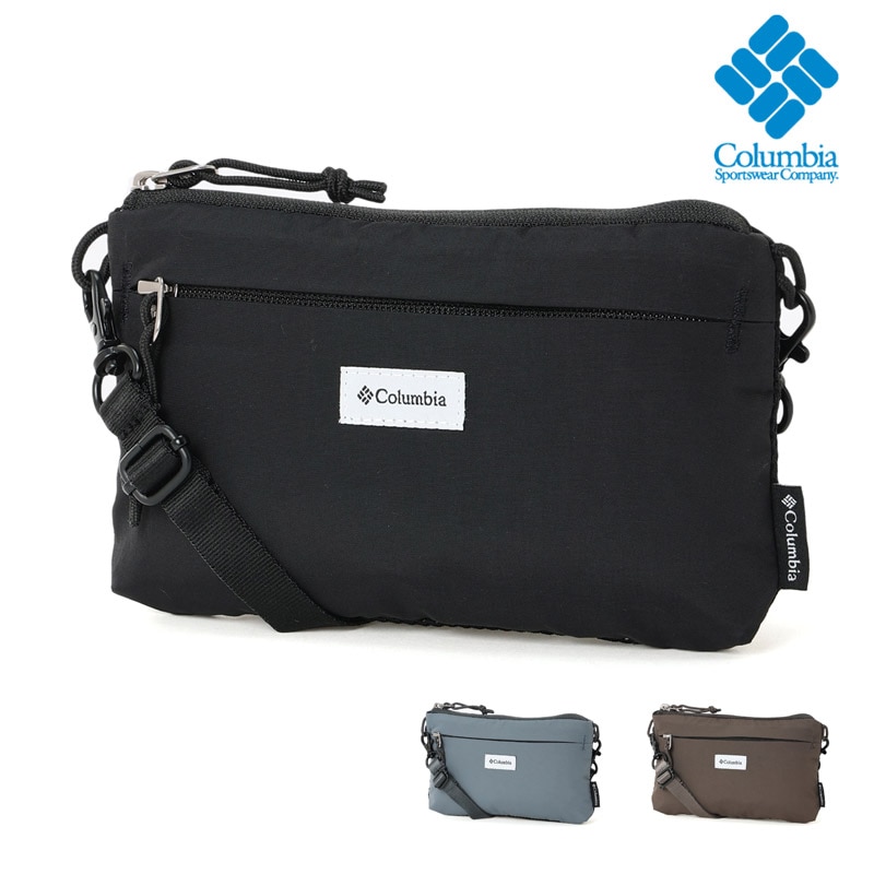 コロンビア COLUMBIA PU7276 バイサイド ミニ ショルダー ウォレット BYSIDE MINI SHOULDER WALLET メンズ レディース 男女兼用 ショルダーバッグ ショルダーウォレット お財布ショルダー 旅行 フェス 1L コンパクト 軽量 撥水 26-27 秋冬 新作