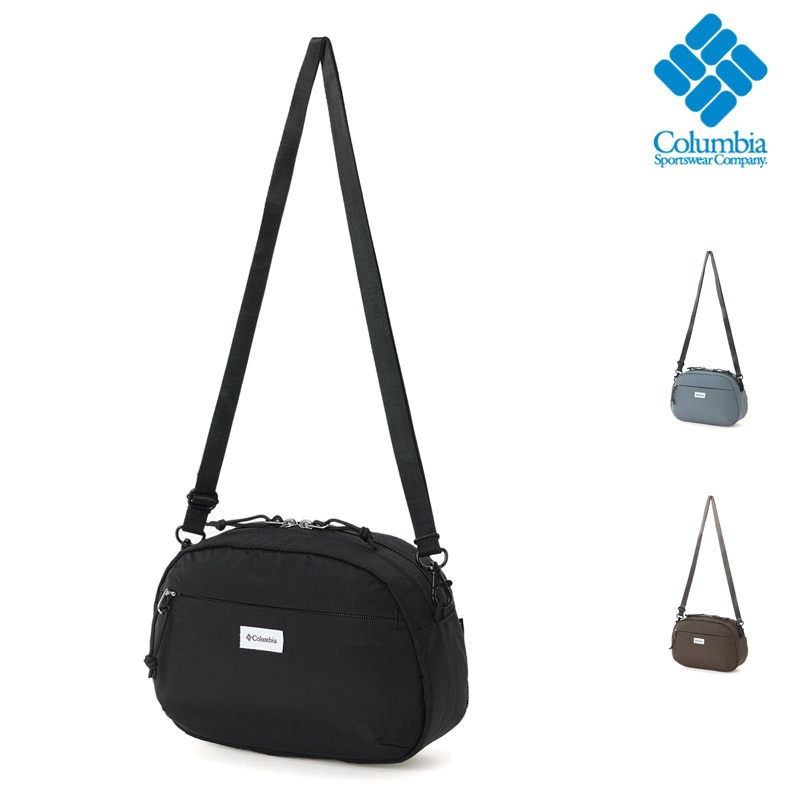 コロンビア COLUMBIA PU7278 バイサイド ミニ ショルダー BYSIDE MINI SHOULDER メンズ レディース 男女兼用 ショルダーバッグ ミニショルダー サコッシュ アウトドア キャンプ 旅行 フェス 3L コンパクト シンプル 軽量 撥水 26-27 秋冬 新作