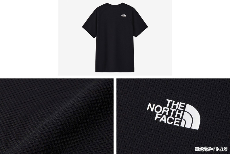 �����Ρ������ե����� THE NORTH FACE NT82683 ���硼�ȥ��꡼�� ��åե� �饤�� ���롼 S/S WAFFLE LIGHT CREW ��� ���� T����� �ȥåץ� Ⱦµ �����ȥɥ� ������ ���ݡ��� ���˥� ���� �ɽ� �̵��� UV���å� 26-27 ���� ����