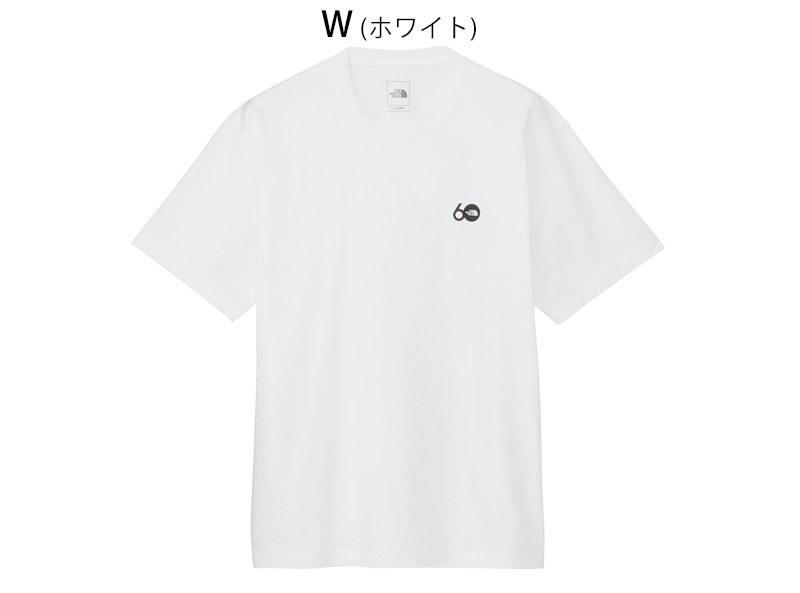 �����Ρ������ե����� THE NORTH FACE NT82641 ���硼�ȥ��꡼�� 60th ����ץ� ���� �ƥ��� S/S 60th SIMPLE LOGO TEE ��� ���� T����� �ȥåץ� Ⱦµ �����ȥɥ� ������ �л� ���ݡ��� ���� �۴� ®�� 26-27 ���� ����