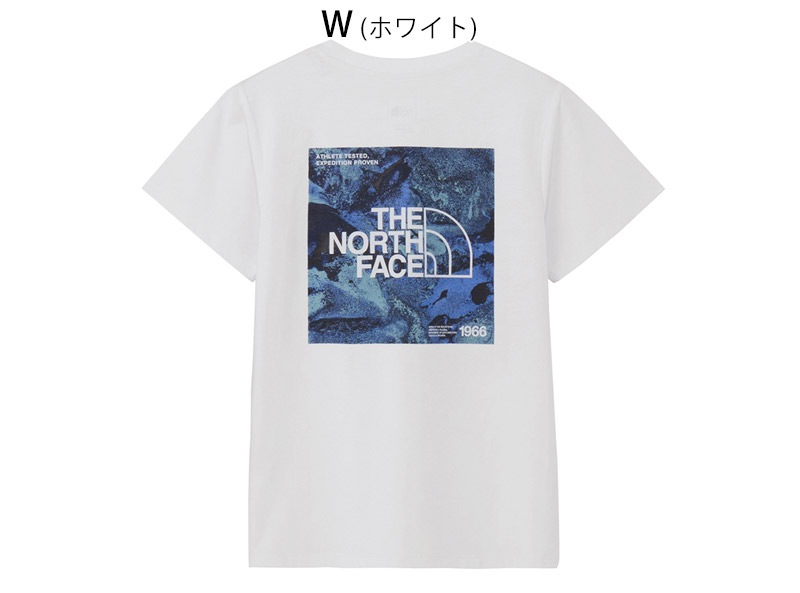 �����Ρ������ե����� THE NORTH FACE NTW82670 ���硼�ȥ��꡼�� ES �������� ���� �ƥ��� S/S ES SQUARE LOGO TEE ��ǥ����� ���� T����� �ȥåץ� Ⱦµ �����ȥɥ� ���ݡ��� ���˥� ���� �ɽ� �۴� ®�� UV���å� 26-27 ���� ����