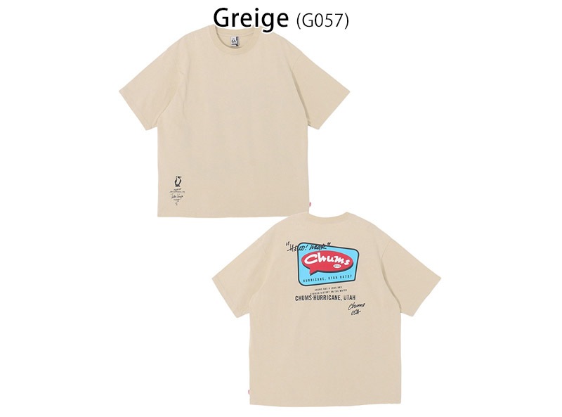 ����ॹ CHUMS CH01-2792 ������ �Х롼�� ����ॹ T����� ������ BALLOON CHUMS T-SHIRT ��� ���� T����� Ⱦµ �ȥåץ� ���åȥ��� �����ȥɥ� ������ ι�� �ե��� �� ���åȥ� 100�� �����С������� �����奢�� 26ss �ղ� ����