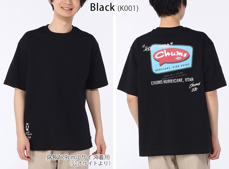 ����ॹ CHUMS CH01-2792 ������ �Х롼�� ����ॹ T����� ������ BALLOON CHUMS T-SHIRT ��� ���� T����� Ⱦµ �ȥåץ� ���åȥ��� �����ȥɥ� ������ ι�� �ե��� �� ���åȥ� 100�� �����С������� �����奢�� 26ss �ղ� ����