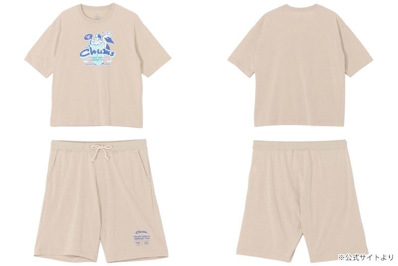����ॹ CHUMS CH01-2551 ����ॹ �ۡ��� ����å��� ������ ���å� CHUMS HOME CHILLAX WEAR SET ��� ���� �롼�०���� ���ޥ��륦���� ������ �ѥ���� �岼���å� Ⱦµ ���硼�ȥѥ�� ι�� ���� ®�� �ۼ� �������� 26ss �ղ� ����