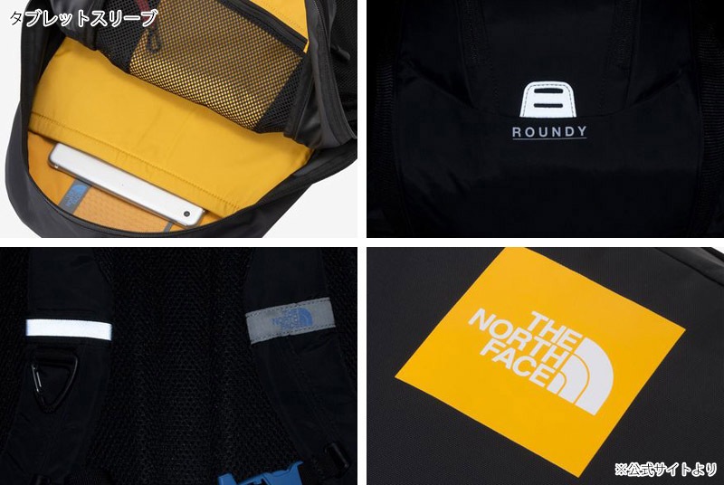 �����Ρ������ե����� THE NORTH FACE NMJ72358 ���å� �饦��ǥ� KIDS ROUNDY ���å� �Ҷ� �ˤλ� ���λ� ���å� �Хå��ѥå� �ǥ��ѥå� �����ȥɥ� ������ �̱� �̳� ���ʻȤ� 22L ¿��Ǽ ���֥�åȥ��꡼�� A4������ 26-27 ���� ����