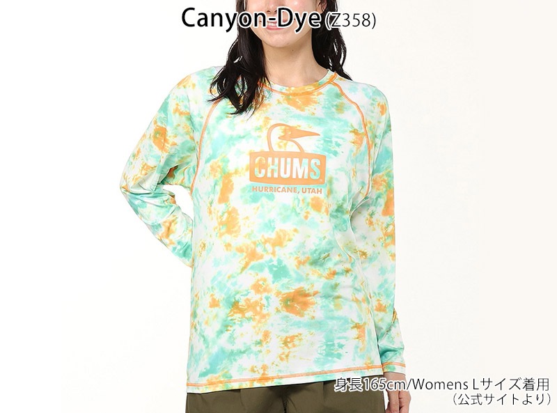  SALE ॹ CHUMS ץå ֡ӡ ե 󥰥꡼ T SPLASH BOOBY FACE L/S T-SHIRT ȥåץ å奬 CH11-2541 ǥ