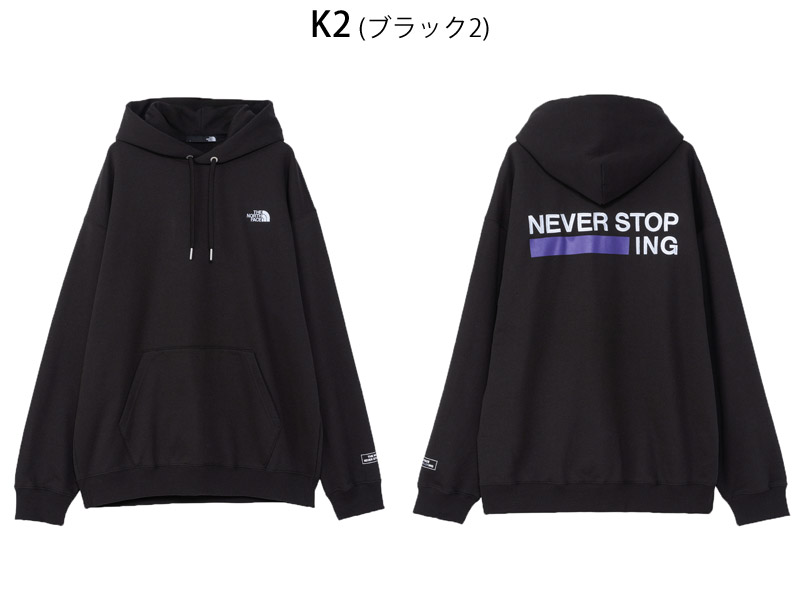 ������ �����Ρ������ե����� THE NORTH FACE �ͥС� ���ȥå� �������̥��� �ա��ǥ��� NEVER STOP ING HOODIE �ѡ����� �������å� NT12443 ���