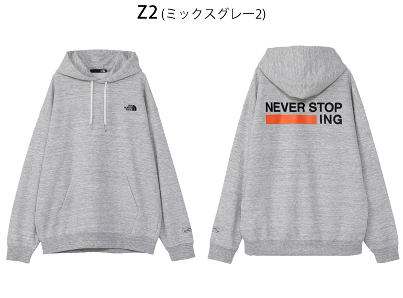 ������ �����Ρ������ե����� THE NORTH FACE �ͥС� ���ȥå� �������̥��� �ա��ǥ��� NEVER STOP ING HOODIE �ѡ����� �������å� NT12443 ���