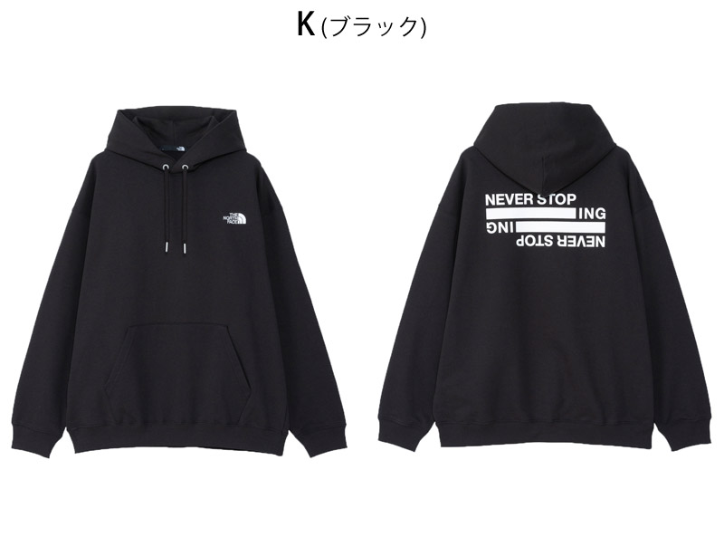 ������ �����Ρ������ե����� THE NORTH FACE �ͥС� ���ȥå� �������̥��� �ա��ǥ��� NEVER STOP ING HOODIE �ѡ����� �������å� NT12443 ���