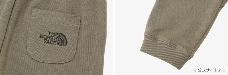 ������ SALE �����Ρ������ե����� THE NORTH FACE �٥ӡ� �������å� ���� �ѥ�� BABY SWEAT LOGO PANT �ܥȥॹ �ѥ�� NBB32562 �٥ӡ�