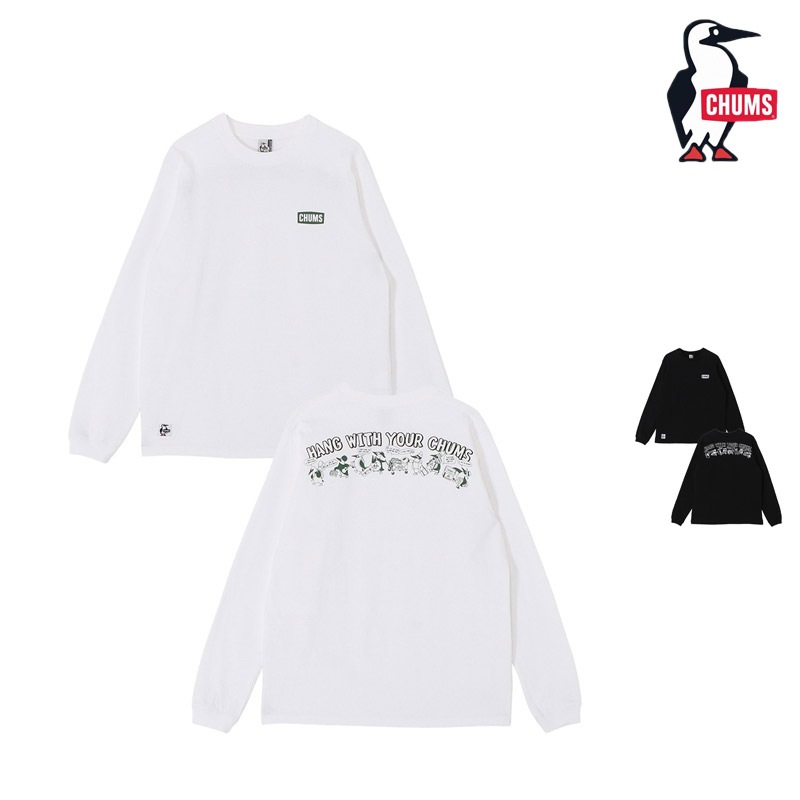 ����ॹ CHUMS CH01-2714 ����� �Х� �ϥ�ƥ��� �Х� ���󥰥��꡼�� T����� ANTI-BUG HUNTING BUG L/S T-SHIRT ��� ���� T����� �ȥåץ� Ĺµ ����T ���åȥ��� �����ȥɥ� ι�� �����С������� ��褱 ���� 26ss �ղ� ����