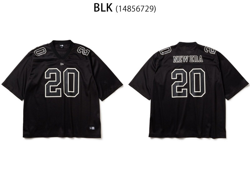 �˥塼���� NEWERA 1485672 ��å��� �եåȥܡ��� ���㡼���� MESH FOOTBALL JERSEY ��� ��ǥ����� ���� ���� T����� Ⱦµ �ȥåץ� �եåȥܡ��른�㡼�� ���ä����� ������� �����ȥɥ� ������桼�� ���������� 26ss �ղ� ����