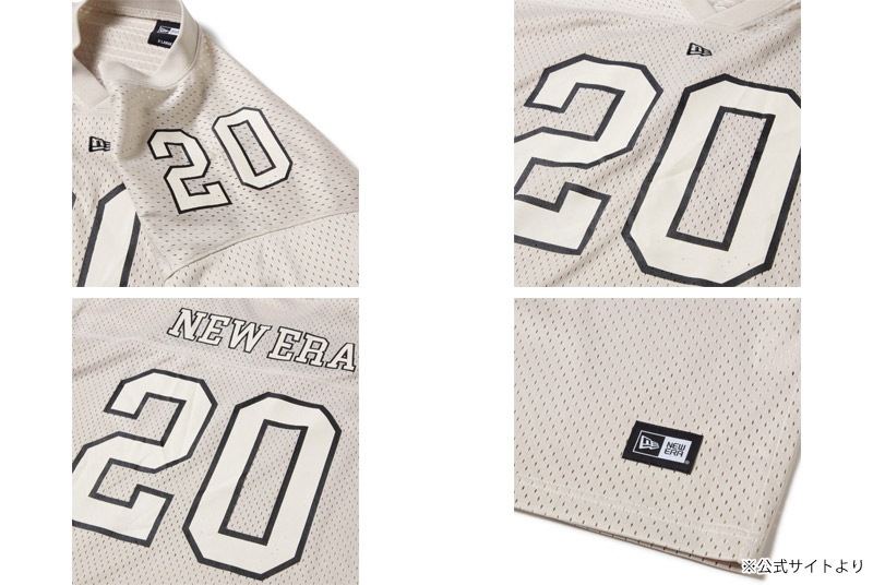 �˥塼���� NEWERA 1485672 ��å��� �եåȥܡ��� ���㡼���� MESH FOOTBALL JERSEY ��� ��ǥ����� ���� ���� T����� Ⱦµ �ȥåץ� �եåȥܡ��른�㡼�� ���ä����� ������� �����ȥɥ� ������桼�� ���������� 26ss �ղ� ����