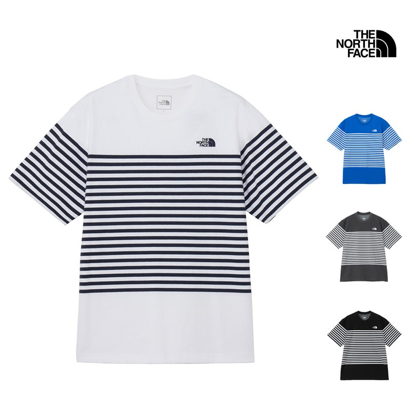 ������ SALE �����Ρ������ե����� THE NORTH FACE ���硼�ȥ��꡼�� �ѥͥ� �ܡ����� �ƥ��� S/S PANEL BORDER TEE T����� �ȥåץ� NT32406 ���