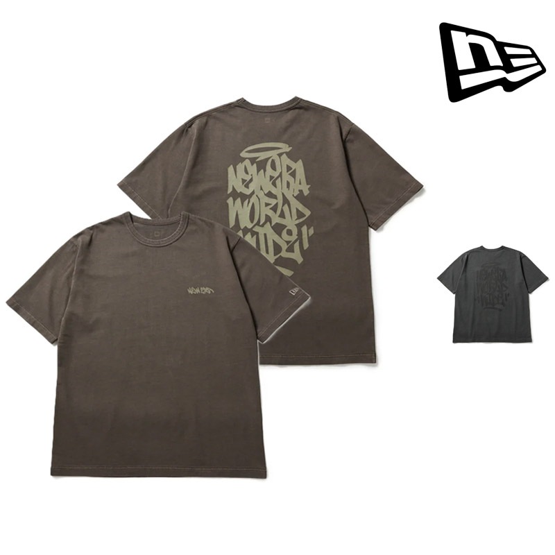 �˥塼���� NEWERA 1485668 ���硼�ȥ��꡼�� �������ȥ��� ���åȥ� �ƥ��� ����å� ���� S/S GARMENT DYE COTTON TEE COLLOG ��� ��ǥ����� ���� ���� T����� Ⱦµ �ȥåץ� �� ���åȥ� ���ä����� ������� ���ȥ꡼�� 26ss �ղ� ����