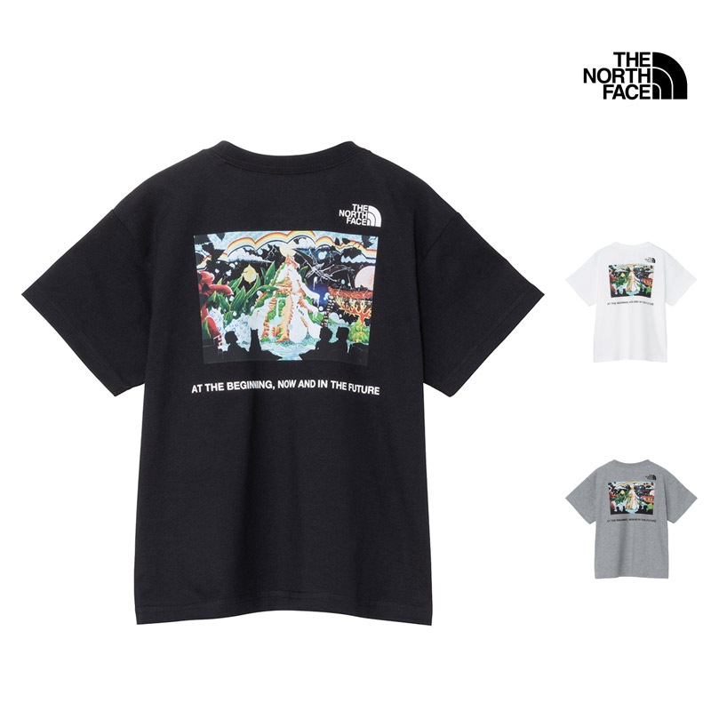 �����Ρ������ե����� THE NORTH FACE NTT82660 ���å� �ȥɥ顼 ���硼�ȥ��꡼�� 60th ����ե��å� ���� �ƥ��� KIDS TODDLER S/S 60th GRAPHIC LOGO TEE ���å� �ȥɥ顼 �Ļ� T����� Ⱦµ �����ȥɥ� �۴� ®�� UV���å� 26-27 ���� ����
