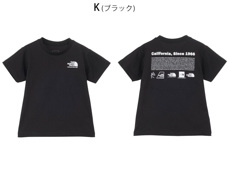 ������ SALE �����Ρ������ե����� THE NORTH FACE ���å� �ȥɥ顼 ���硼�ȥ��꡼�� �ҥ��ȥꥫ�� ���� �ƥ��� KIDS TODDLER S/S HISTORICAL LOGO TEE T����� �ȥåץ� NTT32556 ���å�