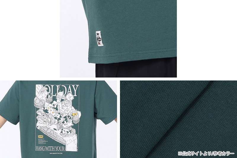 ����ॹ CHUMS CH01-2716 ����� �Х� ����ॹ �ۥ�ǥ� T����� ANTI-BUG CHUMS HOLIDAY T-SHIRT ��� ���� T����� Ⱦµ �ȥåץ� ���åȥ��� �����ȥɥ� ������ ι�� �ե��� �����奢�� �� ���åȥ� 100�� ��褱 ���� 26ss �ղ� ����