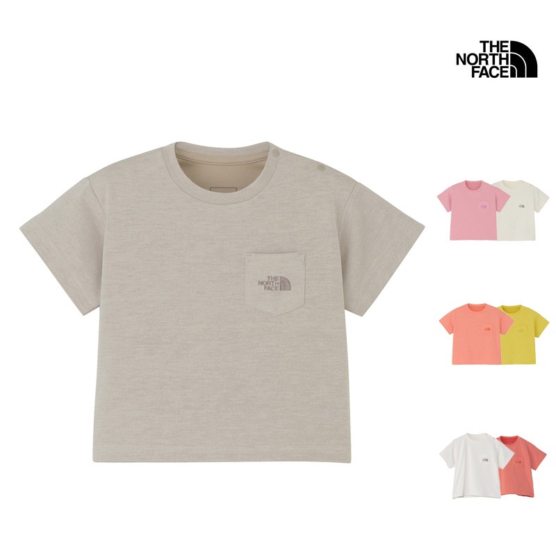 �����Ρ������ե����� THE NORTH FACE NTB12549 �٥ӡ� ���硼�ȥ��꡼�� �ҡ��� �ץ��ƥ������ �ƥ��� BABY S/S HEAT PROTECTION TEE �٥ӡ� �֤���� �ˤλ� ���λ� ���Ļ� T����� Ⱦµ �����ȥɥ� ������ �̵� ��Ǯ UV���å� 26-27 ���� ����
