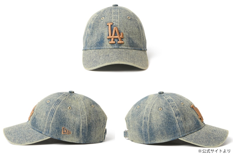 �˥塼���� NEWERA 151372 920 MLB �����С� ���� �ǥ˥� 9TWENTY MLB OVER DYE DENIM ��� ��ǥ����� ˹�� �ܤ��� ����å� �����ȥɥ� ���ȥ꡼�� �����奢�� ����ץ� ������� ���ä����� �ɽ� UV�к� �糰���к� 26-27 ���� ����