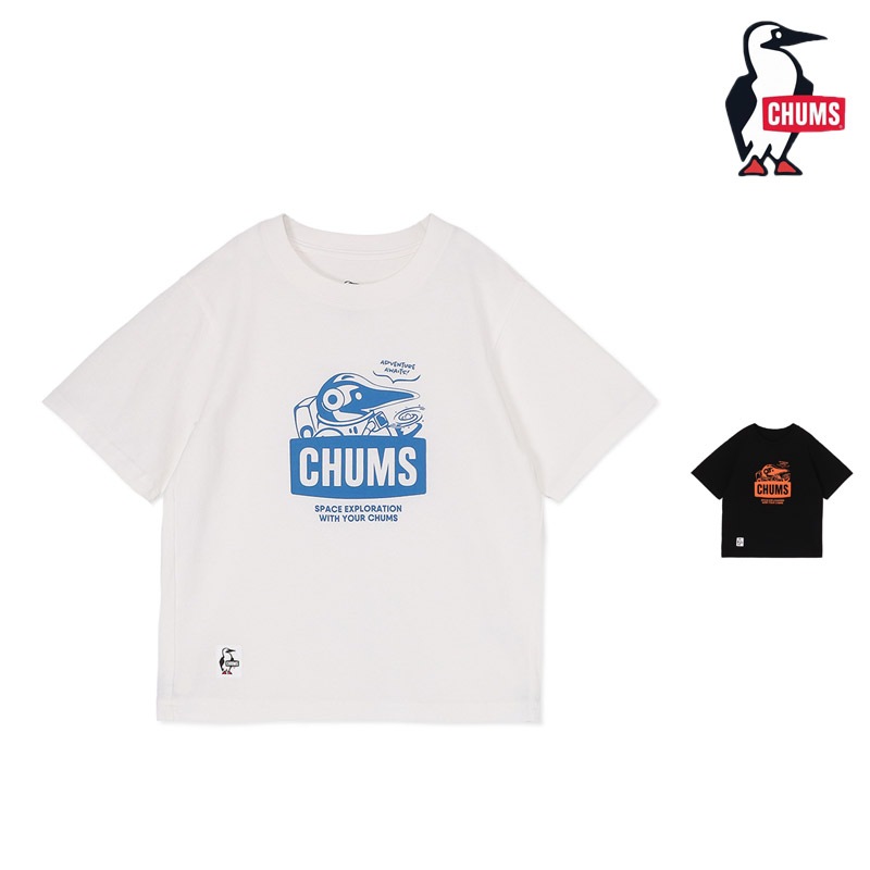 ������ SALE ����ॹ CHUMS ���å� ���ڡ��� �֡��ӡ� T����� KIDS SPACE BOOBY T-SHIRT T����� �ȥåץ� CH21-1356 ���å�