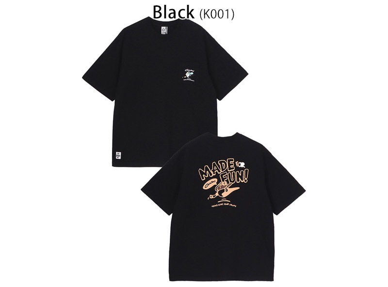 ����ॹ CHUMS CH01-2746 �ᥤ�� �ե��� �ե���! �ݥ��å� T����� MADE FOR FUN! POCKET T-SHIRT ��� ���� T����� Ⱦµ �ȥåץ� ���åȥ��� ������ �ե��� �̳� �� ���åȥ� 100�� �����С������� ���ȥ꡼�� �ɽ� 26ss �ղ� ����