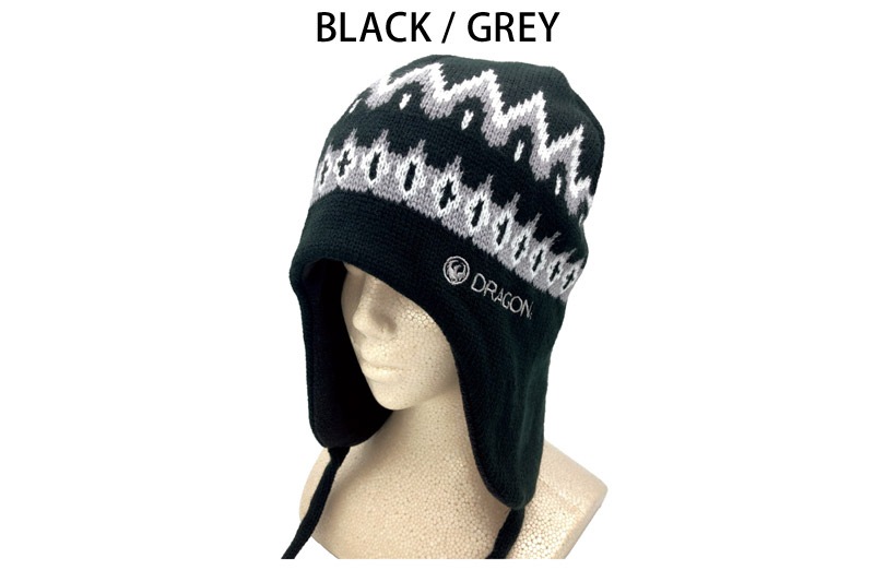 25-26 秋冬 新作 ドラゴン DRAGON イヤーフラップ ビーニー EAR FLAP