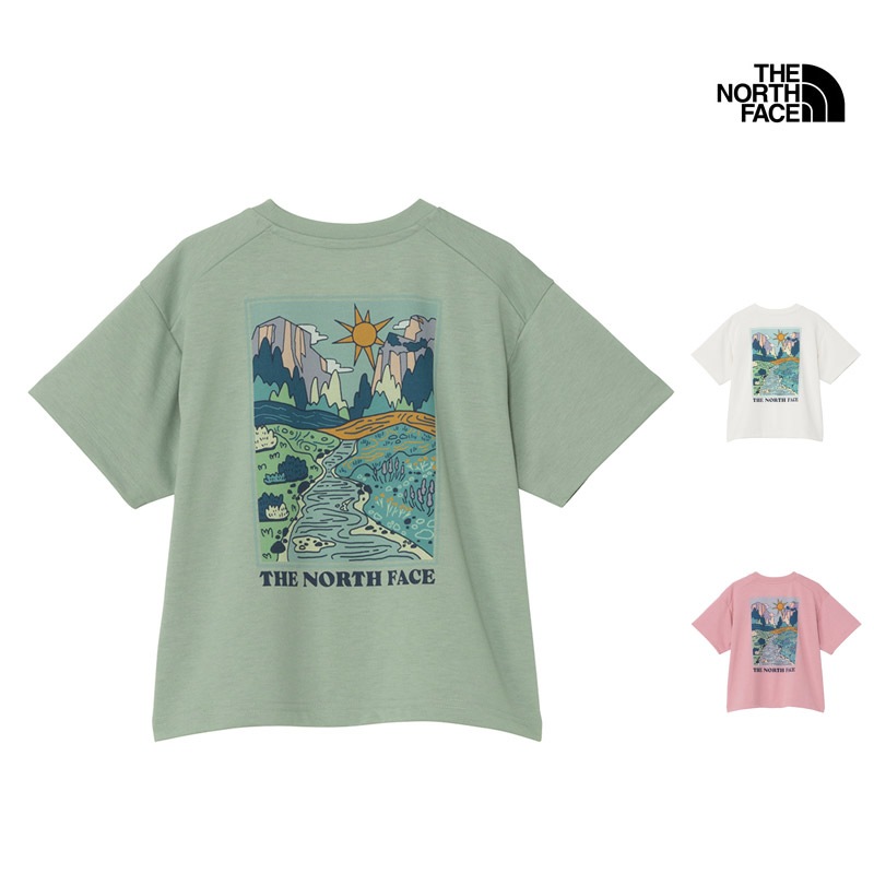 �����Ρ������ե����� THE NORTH FACE NTT82602 ���å� �ȥɥ顼 ���硼�ȥ��꡼�� �ޥ���ƥ� ����ե��å� �ƥ��� KIDS TODDLER S/S MT GRAPHIC TEE ���å� �ȥɥ顼 �Ļ� T����� Ⱦµ �����ȥɥ� ������ �̱� ®�� UV���å� 26-27 ���� ����
