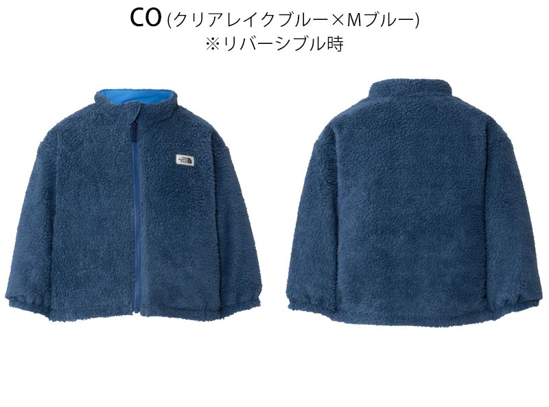 ������ SALE �����Ρ������ե����� THE NORTH FACE �٥ӡ� ��С����֥� �������� ���㥱�å� BABY REVERSIBLE COZY JACKET �ե꡼�� �������� NYB82532 �٥ӡ�