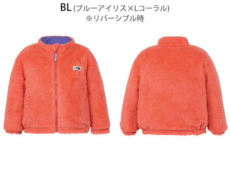 ������ SALE �����Ρ������ե����� THE NORTH FACE �٥ӡ� ��С����֥� �������� ���㥱�å� BABY REVERSIBLE COZY JACKET �ե꡼�� �������� NYB82532 �٥ӡ�