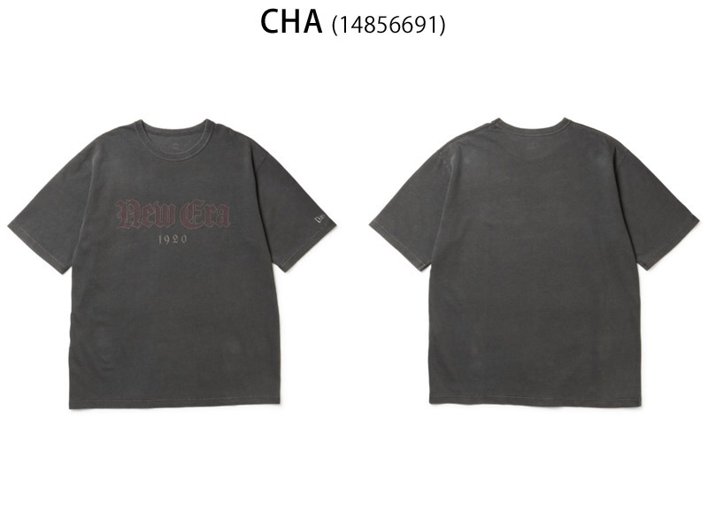 �˥塼���� NEWERA 14856691 ���硼�ȥ��꡼�� �������ȥ��� ���åȥ� �ƥ��� ����å� ���� S/S GARMENT DYE COTTON TEE COLLOG ��� ��ǥ����� ���� ���� T����� Ⱦµ �ȥåץ� ���ä����� ������� ������桼�� 26ss �ղ� ����