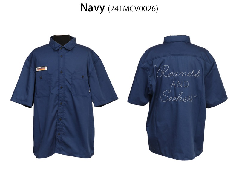  SALE ݡ顼 POLER ݡ顼 硼ȥ꡼ å   POLER S/S RELAX WORK SHIRT  ȥåץ 241MCV0024 241MCV0025 241MCV0026 