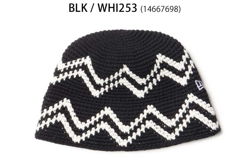 25-26 秋冬 新作 ニューエラ NEWERA クロシェ ニット バケット CROCHET