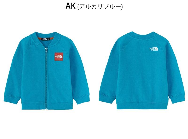 ������ �����Ρ������ե����� THE NORTH FACE �٥ӡ� �������å� ���� ���㥱�å� BABY SWEAT LOGO JACKET �������å� ���㥱�å� NTB12401 �٥ӡ�