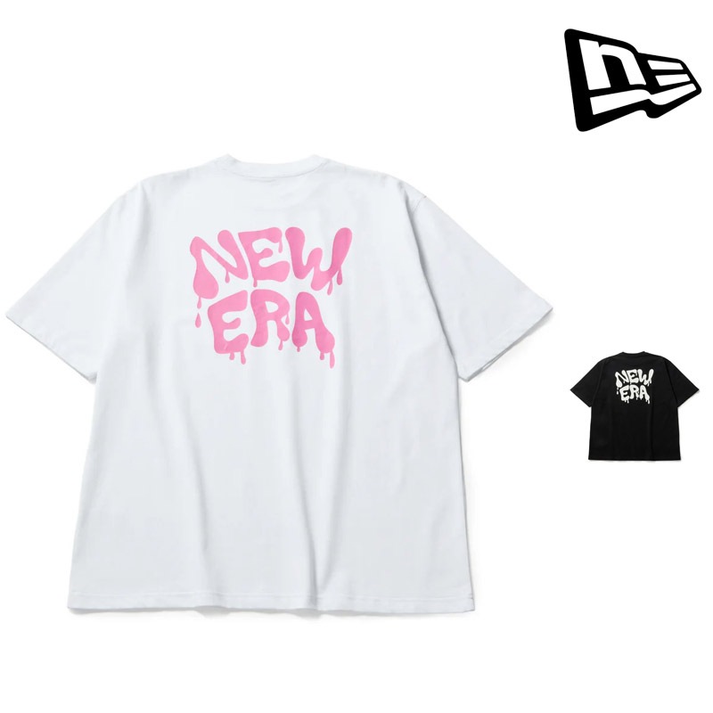 �˥塼���� NEWERA 1485666 ���硼�ȥ��꡼�� �����С������� �ƥ��� �������륢���� �ɥ�å�  S/S OS COTTON TEE WALL ART DRIP ��� ��ǥ����� ���� ���� T����� Ⱦµ �ȥåץ� �� ���åȥ� ������� ���������� 26ss �ղ� ����
