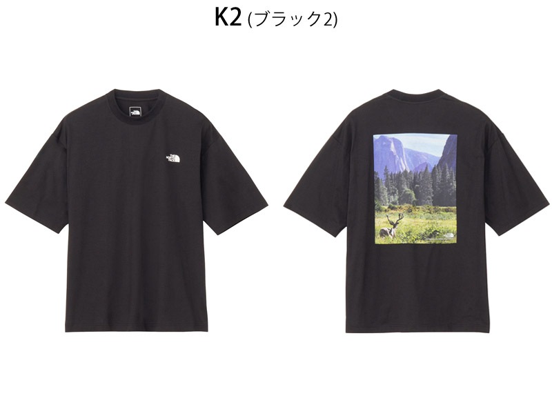 ������ SALE �����Ρ������ե����� THE NORTH FACE ���硼�ȥ��꡼�� �襻�ߥ� �����ʥ꡼ �ƥ��� S/S YOSEMITE SCENERY TEE T����� �ȥåץ� NT32436 ���