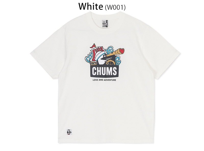 ������ SALE ����ॹ CHUMS ��� & ���ɥ٥���㡼 �֡��ӡ� T����� LOVE & ADVENTURE BOOBY T-SHIRT T����� �ȥåץ� CH01-2516 ���