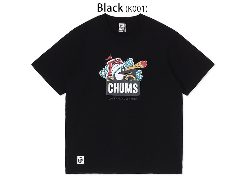 ������ SALE ����ॹ CHUMS ��� & ���ɥ٥���㡼 �֡��ӡ� T����� LOVE & ADVENTURE BOOBY T-SHIRT T����� �ȥåץ� CH01-2516 ���