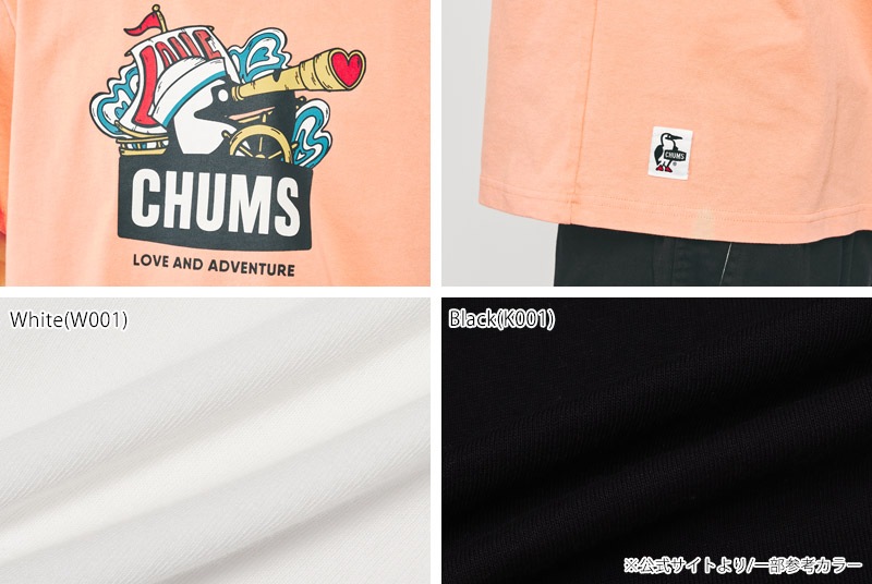 ������ SALE ����ॹ CHUMS ��� & ���ɥ٥���㡼 �֡��ӡ� T����� LOVE & ADVENTURE BOOBY T-SHIRT T����� �ȥåץ� CH01-2516 ���