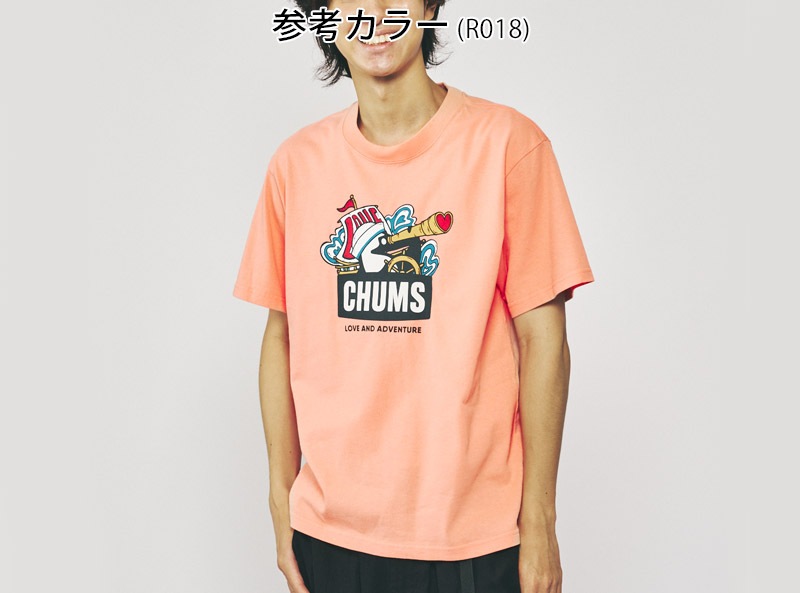 ������ SALE ����ॹ CHUMS ��� & ���ɥ٥���㡼 �֡��ӡ� T����� LOVE & ADVENTURE BOOBY T-SHIRT T����� �ȥåץ� CH01-2516 ���