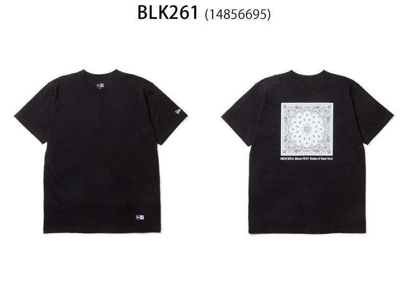 �˥塼���� NEWERA 1485669 ���硼�ȥ��꡼�� ���åȥ� �ƥ��� �ڥ����꡼  S/S COTTON TEE PAISLEY ��� ��ǥ����� ���� ���� T����� Ⱦµ �ȥåץ� �Хå��ץ��� ���ä����� ������� ������桼�� ���������� 26ss �ղ� ����