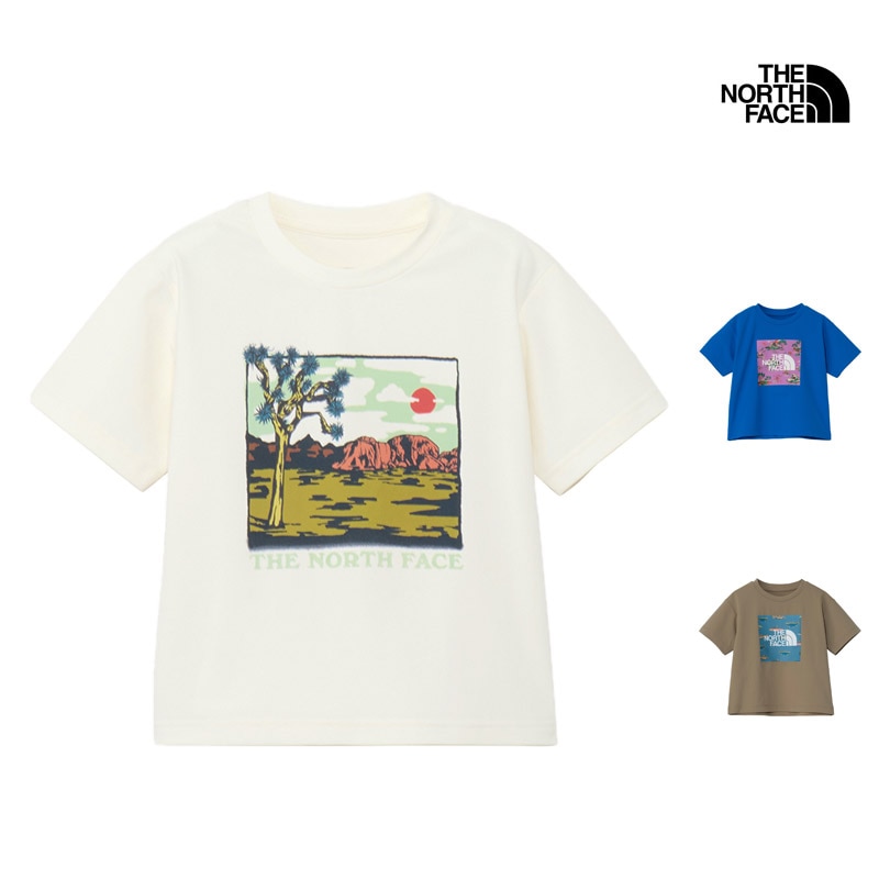 ������ SALE �����Ρ������ե����� THE NORTH FACE ���å� �ȥɥ顼 ���硼�ȥ��꡼�� ���󥷥����� ����ե��å� �ƥ��� KIDS TODDLER S/S SUNSHADE GRAPHIC TEE ��å��奬���� T����� NTT12560 ���å�