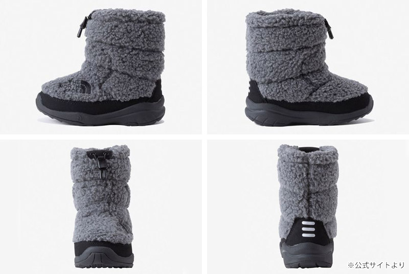 ������ SALE �����Ρ������ե����� THE NORTH FACE ���å� �̥ץ� �֡��ƥ� VII �ե꡼�� KIDS NUPTSE BOOTIE VII FLEECE �� �֡��� NFJ52373 ���å�