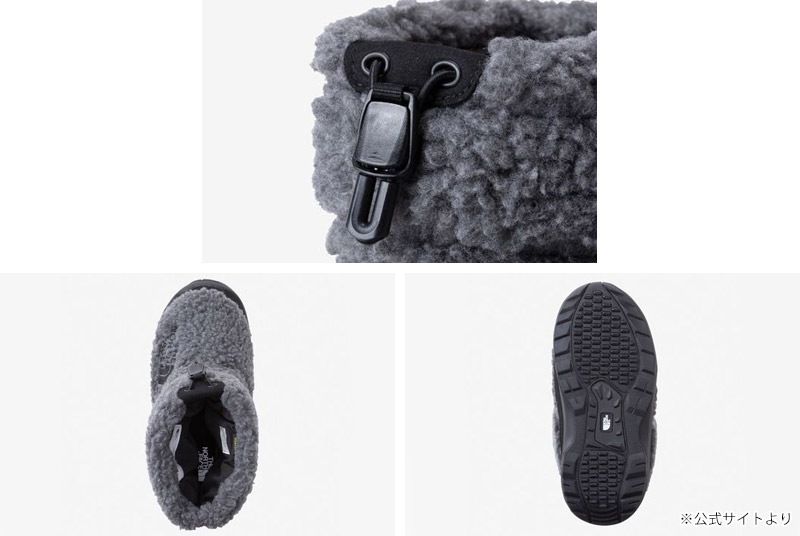 ������ SALE �����Ρ������ե����� THE NORTH FACE ���å� �̥ץ� �֡��ƥ� VII �ե꡼�� KIDS NUPTSE BOOTIE VII FLEECE �� �֡��� NFJ52373 ���å�