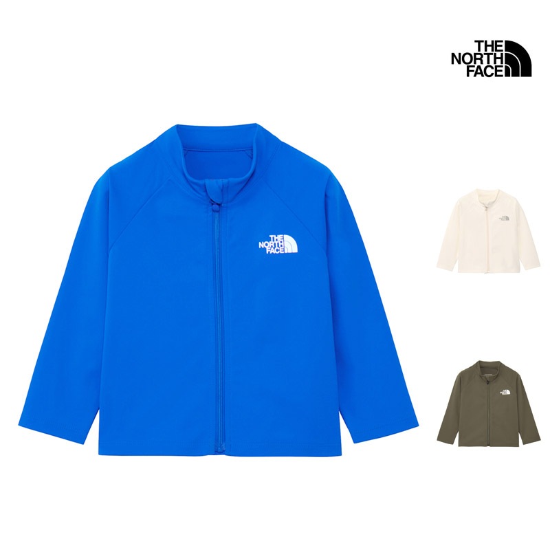 ������ SALE �����Ρ������ե����� THE NORTH FACE �٥ӡ� ���󥰥��꡼�� �ե� ���å� ���󥷥����� ���㥱�å� BABY L/S FULL ZIP SUNSHADE JACKET ��å��奬���� ���㥱�å� NTB12564 �٥ӡ�