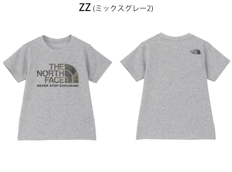 ������ SALE �����Ρ������ե����� THE NORTH FACE ���å� �ȥɥ顼 ���硼�ȥ��꡼�� ���� ���� �ƥ��� KIDS TODDLER S/S CAMO LOGO TEE T����� �ȥåץ� NTT32559 ���å�
