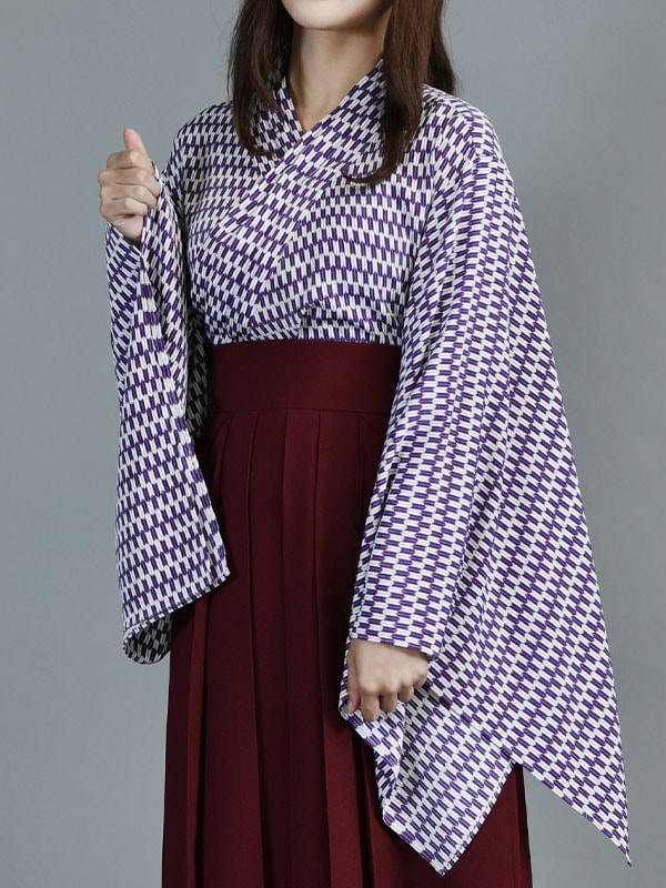 NO.S PROJECT ノスプロ ハイカラカシュクール 矢絣（紫） 大正浪漫 ハイカラカシュクール 矢絣（紫） | NO.S PROJECT